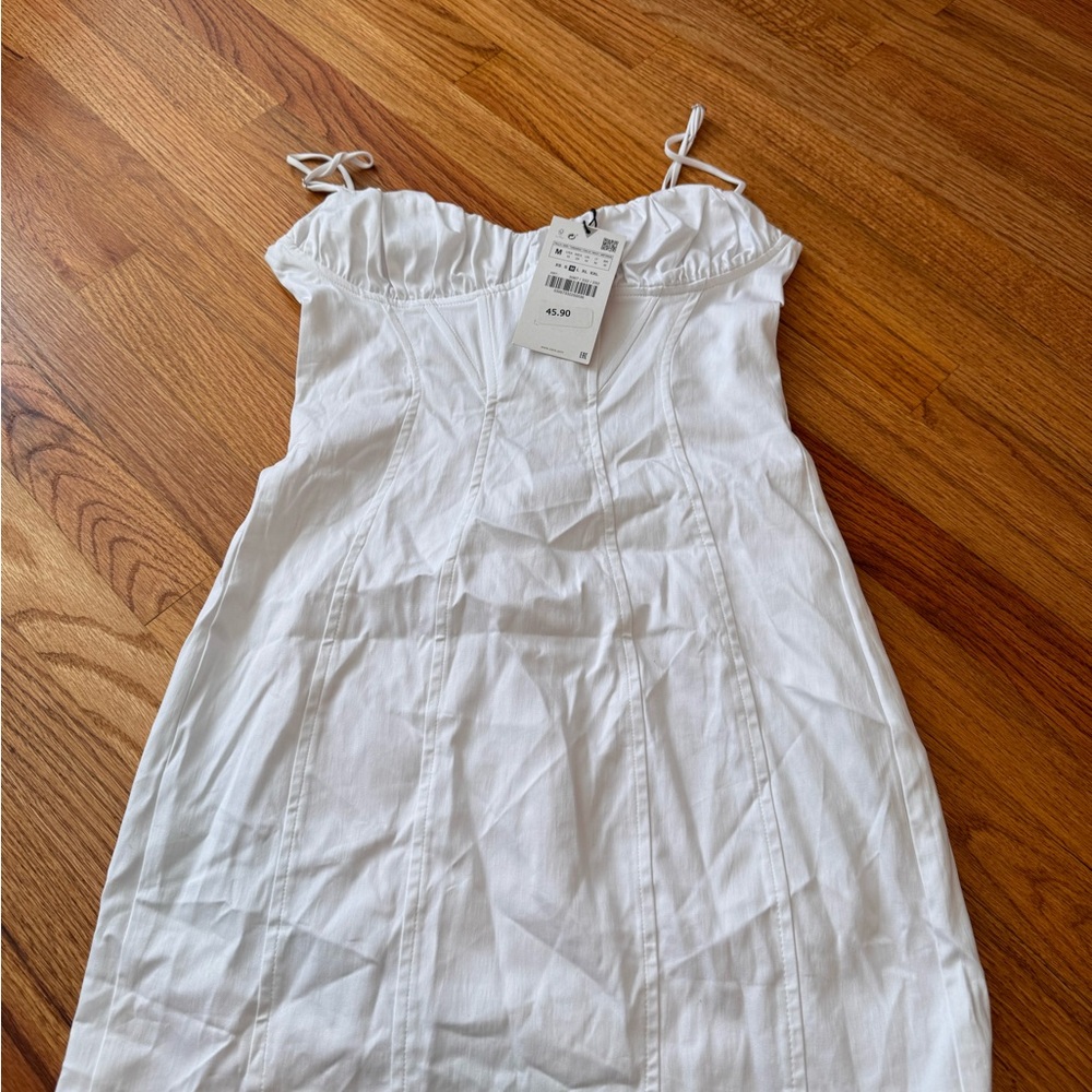 Zara Elegant White Dress